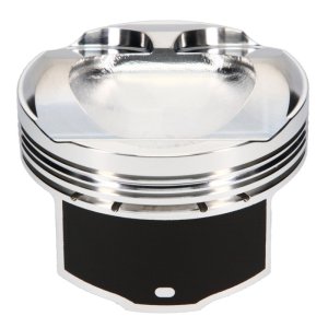 Honda Civic Piston Kit - JE Pistons - Forged, 86.50mm Bore, 9.8:1 CR, -2.2cc Dish - `15-`27